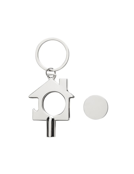 Portachiavi 3in1 in lega di zinco RCS
